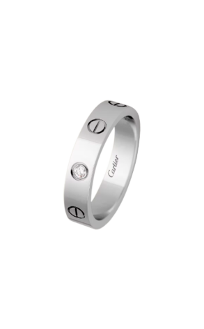 Кольцо Cartier Love Wedding Band 1 Diamond (SIZE 49) CRB4050549 (37946)