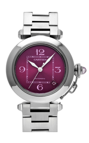 Часы Cartier Pasha Purple Dial Ladies Watch 2324/W3108299 (42177)