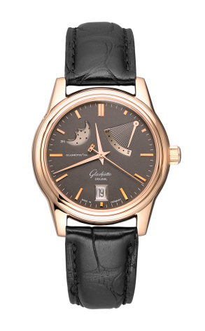 Часы Glashutte Original Panograph Senator Power Reserve 39-44-03-11-04 (36217)