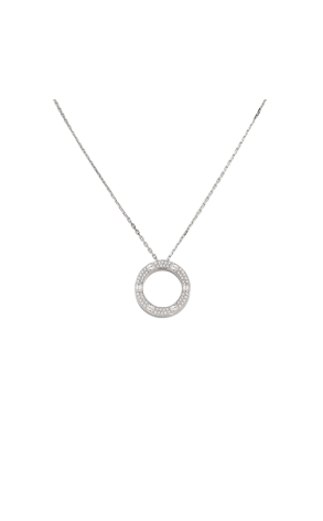 Подвеска Cartier Love White Gold Diamonds B7058000 (42221)