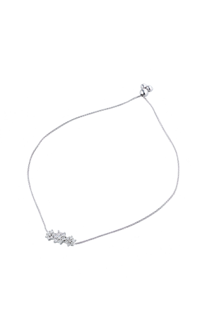 Браслет  0,27 ct G/SI1 White Gold & Diamonds (37498)
