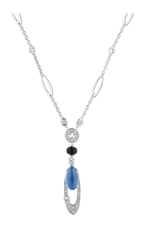 Комплект Bvlgari Elisia Topaz & Diamonds Earrings & Ring & Necklace (35800) №4