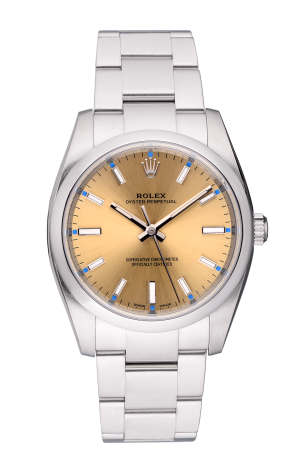 Часы Rolex Perpetual 34 mm Steel 114200 (35878)