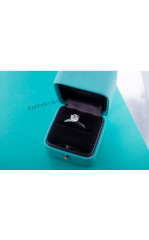 Кольцо Tiffany & Co 1.20 ct D/IF Platinum Ring (35755) №3