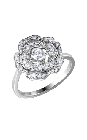 Кольцо Chanel Bouton de Camelia Ring J11188 (35998)
