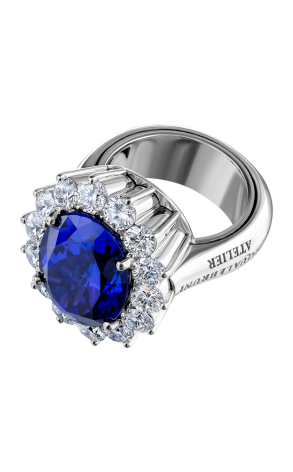 Кольцо Pasquale Bruni Atelier Tanzanite & Diamonds 7814B (36401) №5