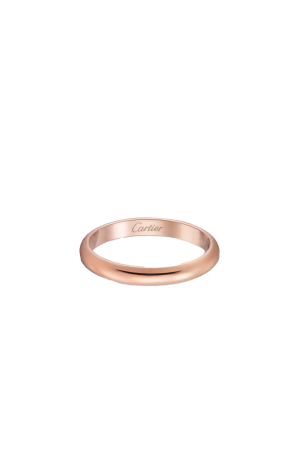 Кольцо Cartier 1895 Wedding Band 2,5 mm Rose Gold (SIZE 50, 60) B4088100 (42136)