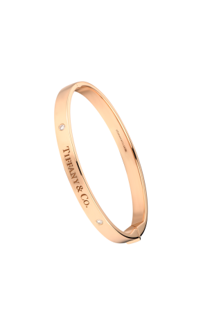 Браслет Tiffany & Co Rose Gold & Diamonds Band Bracelet (37884)