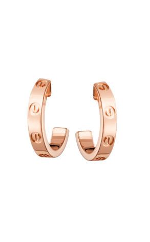 Серьги Cartier Love Rose Gold B8029000 (37231)