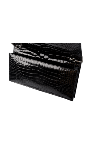 Клатч ZILLI 30 х 15 см Black Crocodile (36809) №5