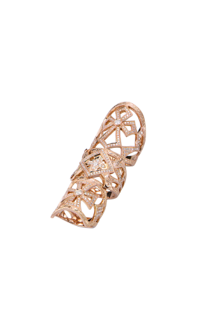 Кольцо  Gothic Rose Gold & Diamonds (42329)