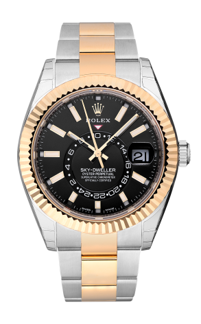 Часы Rolex Sky-Sweller 42 mm Rolesor Black Dial 326933 (29756)