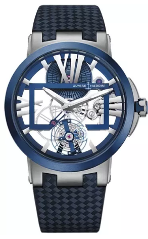 Часы Ulysse Nardin Executive Skeleton Tourbillon Blue 1713-139 (41845)