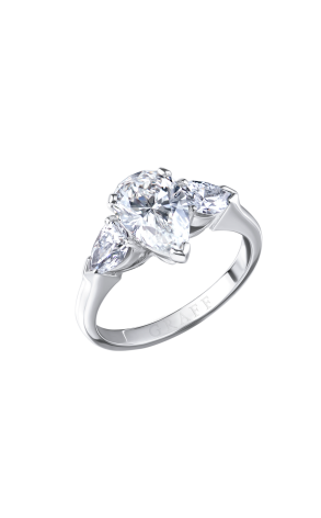 Кольцо GRAFF 1,57 ct G/VS1 Pearchape Diamond Ring GR14016 (36212)