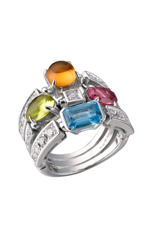 Кольцо Bvlgari Allegra Color Collection 3-Band Ring AN852714 (16003)