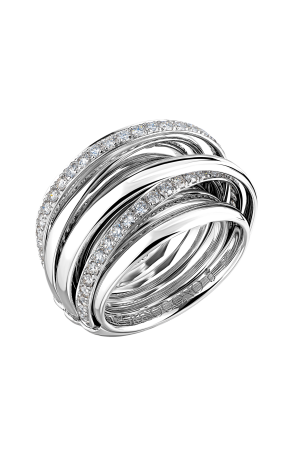 Кольцо De grisogono Allegra White Gold & Diamonds (36977)