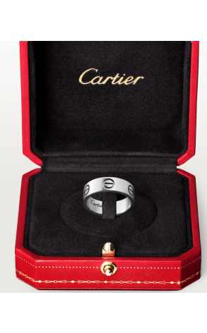 Кольцо Cartier Love White Gold CRB4084756 (36893) №3
