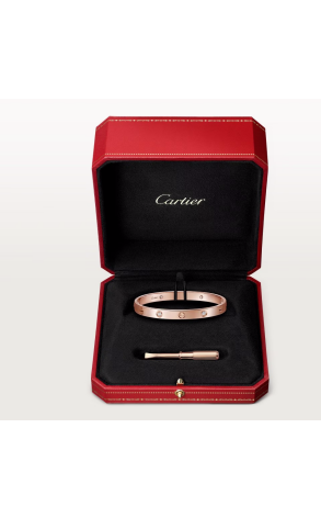 Браслет  в стиле Love 4 Diamonds Rose Gold (SIZE 17) (42529) №2