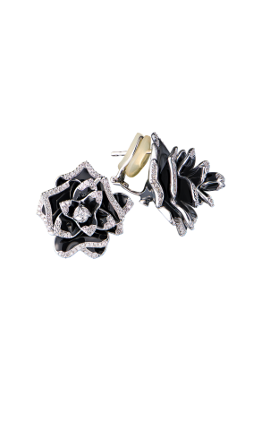 Серьги Roberto Coin Flower Omega (41683)