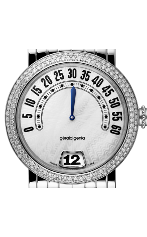 Часы Gerald Genta Retro Classic Mother of Pearl Diamonds 38 mm REC.L.10 (37236) №2