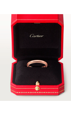 Кольцо Cartier 1895 Wedding Band 2,5 mm Rose Gold (SIZE 50, 60) B4088100 (42136) №2