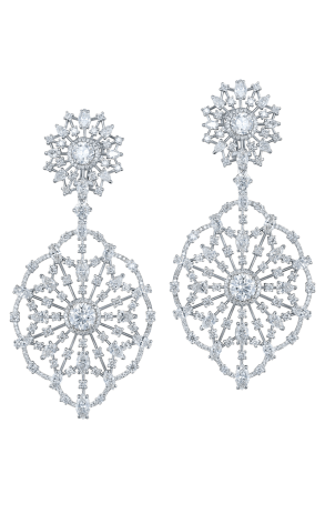 Серьги Yanush Gioielli diamonds earrings (4664)