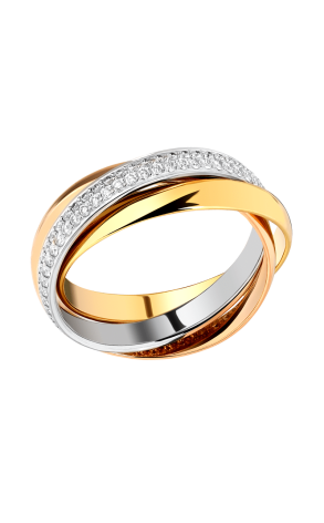 Ювелирное украшение  Cartier Trinity кольцо B4086000 (4225)