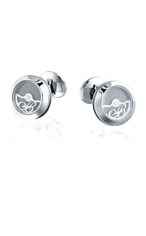 Запонки Breguet Rotor White Gold Onyx Cufflinks 9907.BA.OX (3950)