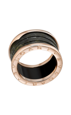 Кольцо Bvlgari B.Zero1 Green Marble Ring (3990)