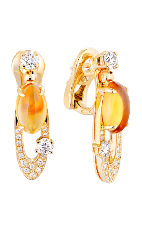 Серьги Bvlgari Elisia Yellow Gold Earrings (4031)