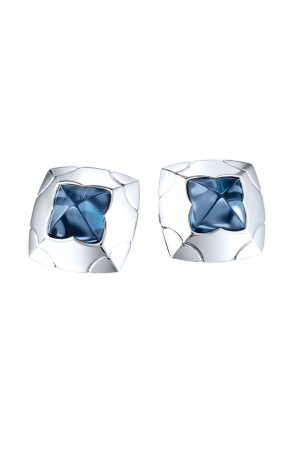 Ювелирное украшение  Bvlgari Piramide Blue Topaz Earrings (4063)