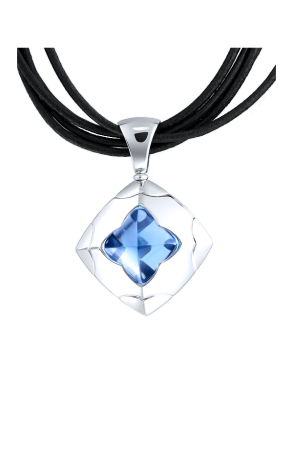 Ювелирное украшение  Bvlgari Piramide Blue Topaz Pendant (4065)