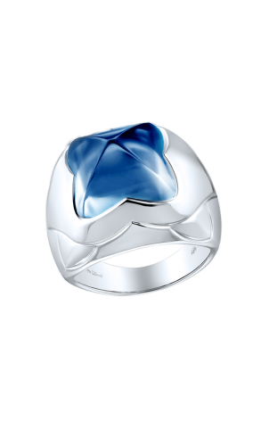 Ювелирное украшение  Bvlgari Piramide Blue Topaz Ring (4067)