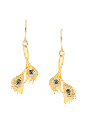 Ювелирное украшение  Carrera y Carrera Peacock Earrings (4121)