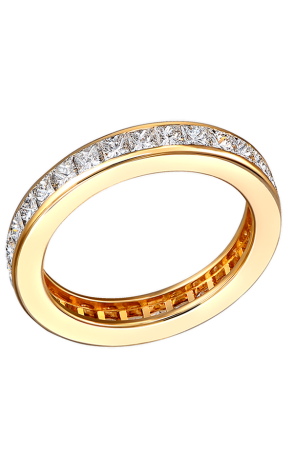 Кольцо Cartier Yellow Gold Diamond Wedding Band (4233)
