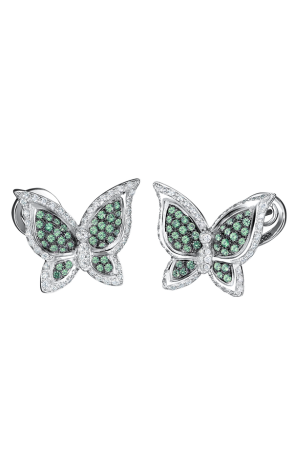 Ювелирное украшение  Chopard Happy Butterfly Earrings 84/5541 (4285)