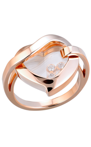 Кольцо Chopard Happy Diamonds Heart Ring 82/6684-20 (4307)