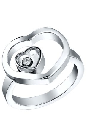 Ювелирное украшение  Chopard Happy Hearts White Gold Large Ring 827482-1007 (4345)