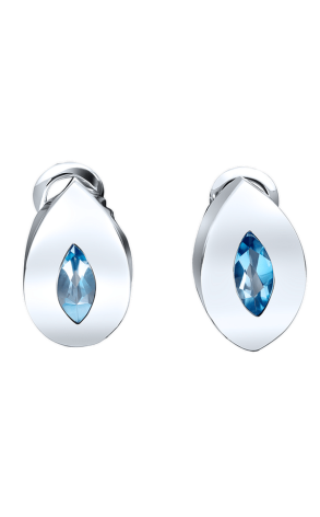 Серьги Chopard Imperiale White Gold Topaz Earrings 84/3879/7 (4361)