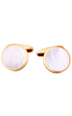 Запонки Chopard Mother of Pearl Gold Cufflinks 757415 (4371)