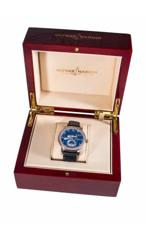 Часы Ulysse Nardin 160th Anniversary 18k White Gold Mens Watch 1600-100 (5862) №5