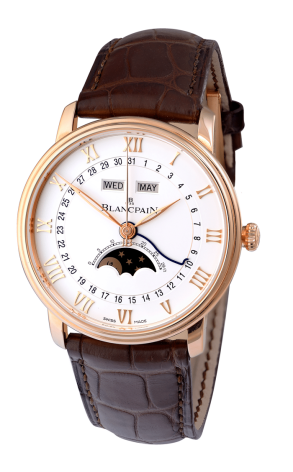 Часы Blancpain Villeret Moon Phase and Complete Calendar 6654-3642-55B (5616)