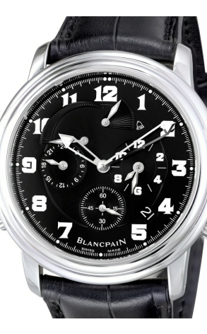 Часы Blancpain Leman Reveil GMT Alarm Stainless Steel 2041-1130m-53B (5500) №2