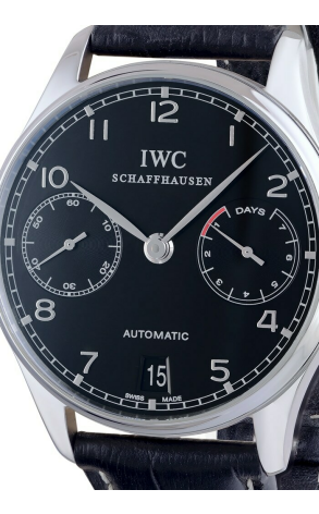 Часы IWC Portuguese Automatic Black Dial IW500109 (5325) №2