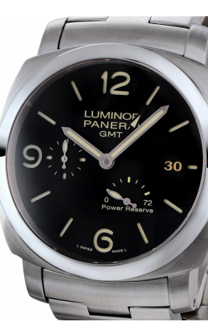 Часы Panerai Luminor 1950 3 Days Black Dial GMT Automatic PAM00347 (5303) №2