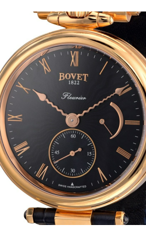 Часы Bovet Fleurier Amadeo, Black Dial - Rose Gold on Strap AF43003 (8753) №2