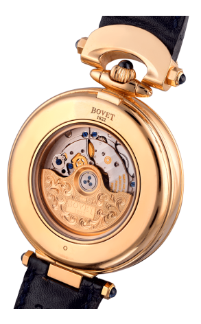 Часы Bovet Fleurier Amadeo, Black Dial - Rose Gold on Strap AF43003 (8753) №3