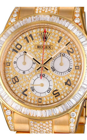 Часы Rolex Cosmograph Daytona 40mm Yellow Gold Diamonds 116528 (5258) №2