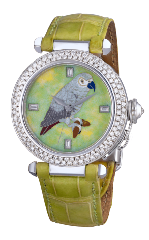 Часы Cartier Pasha African Grey Parrot 2495 (5221)