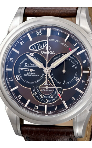 Часы Omega De Ville Chronoscope GMT 422.13.44.52.13.001 (5208) №2